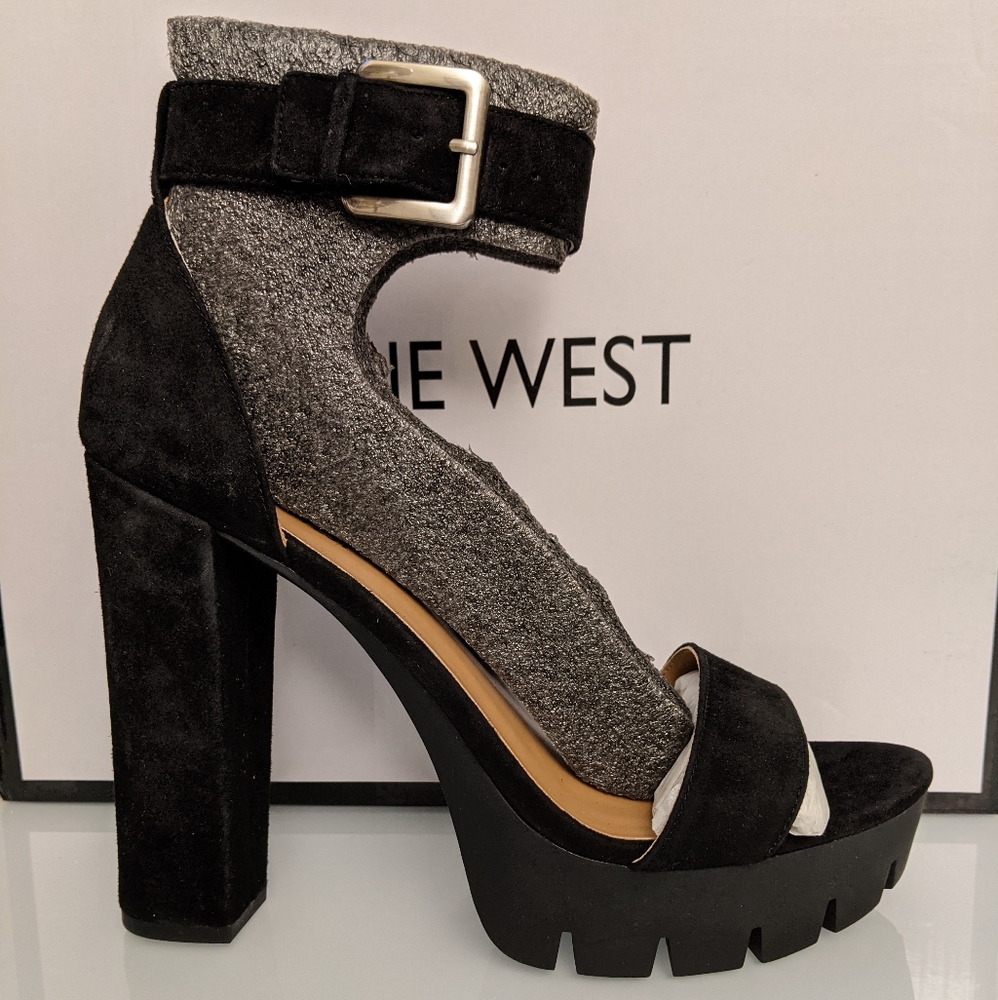 Nine West Indira Lug Sole Platform Heel